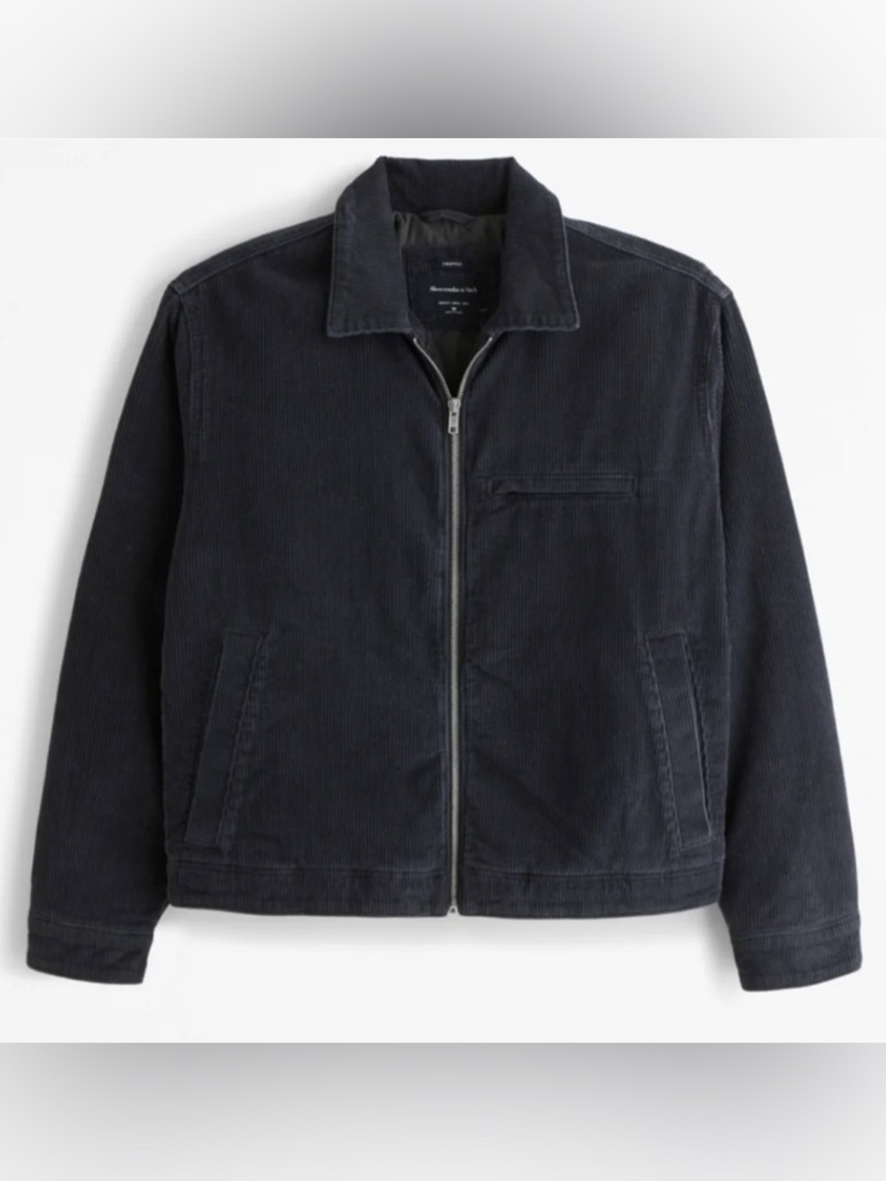 Abercrombie & Fitch - Men’s XL Tall Navy Corduroy Workwear Jacket